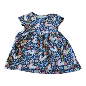 ☀️5/$15 Summer Sale☀️Wonder Nation Unicorn Short-Sleeve Dress